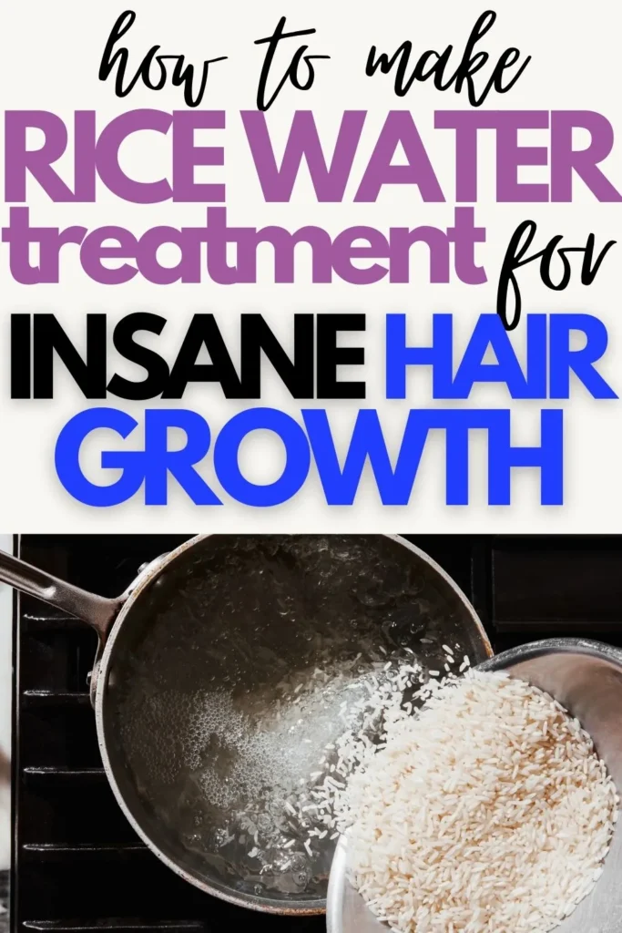 rice water rinse for curly hair
