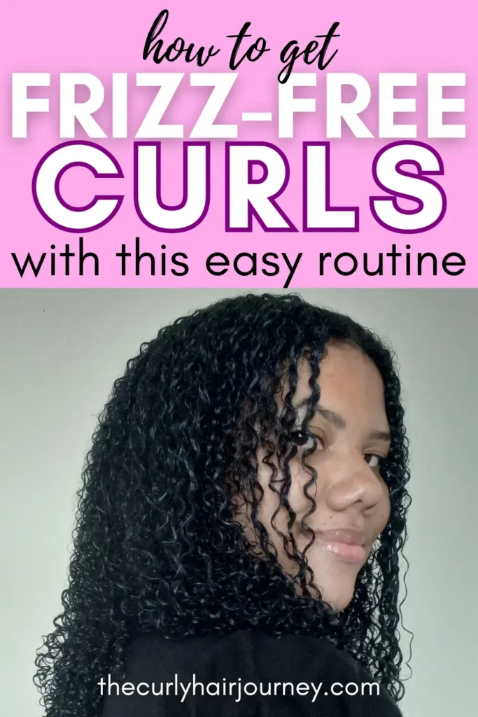 how to get frizz-free curls with this easy routine