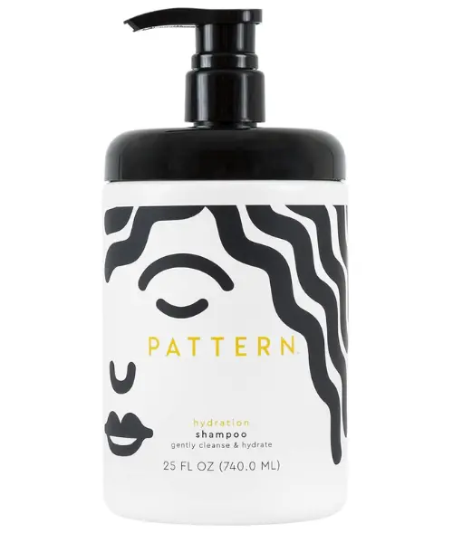 PATTERN Beauty by Tracee Ellis Ross Hydration Shampoo w Honey, Aloe Vera, Biotin and Tea Tree Leaf Oil for Curly Hair