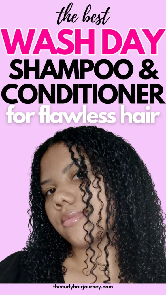 the best wash day shampoo and conditioner for flawless hair