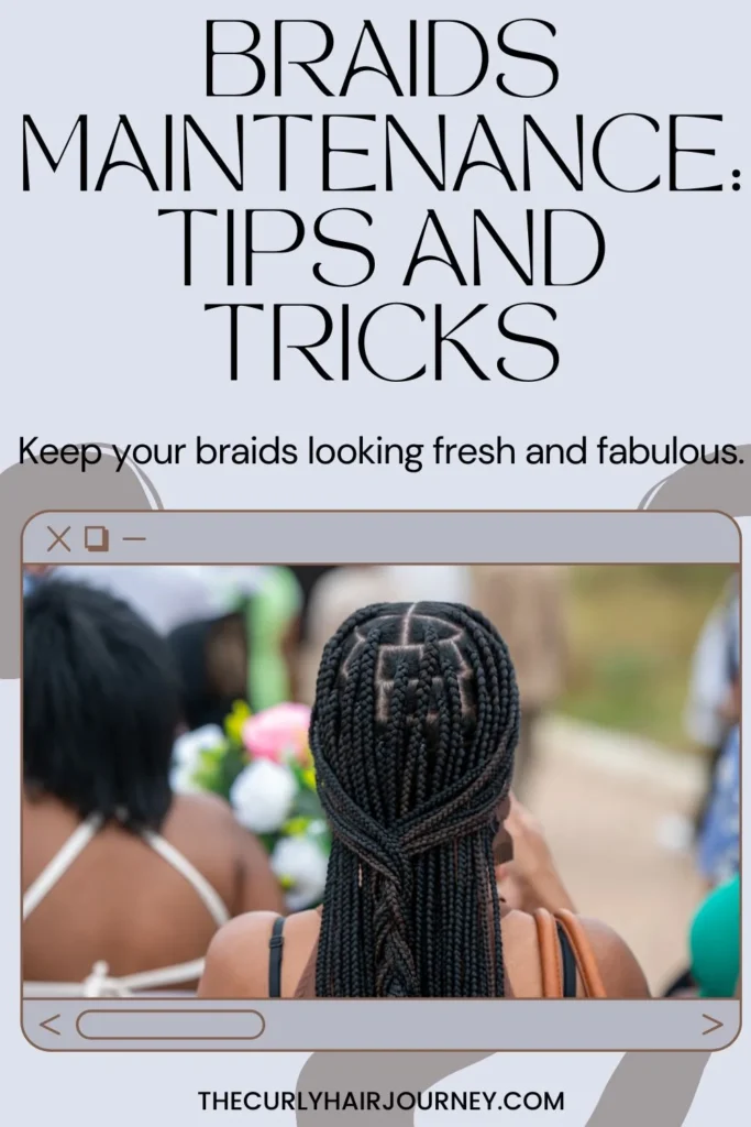 braids maintenance tips and tricks keep your braids looking fresh and fabulous