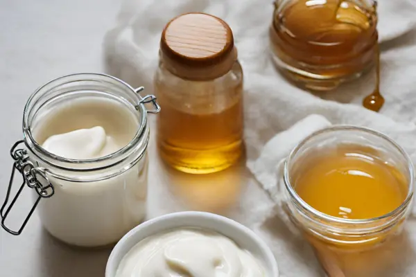 Greek Yogurt and Honey Hair mask