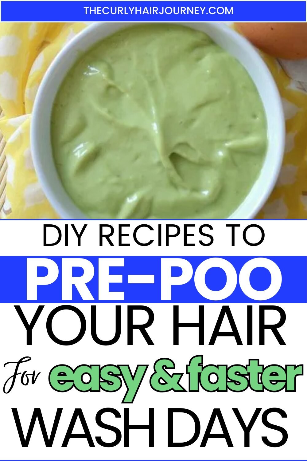 DIY Pre-Poo for Low Porosity Hair Recipes For Hydration – The Curly ...