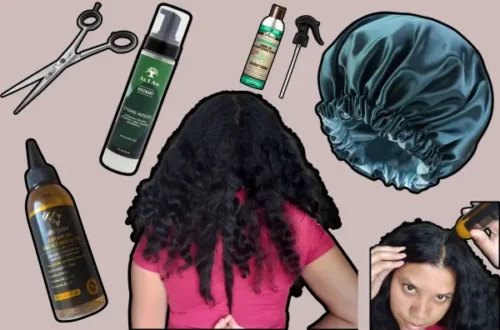 how to retain natural hair length