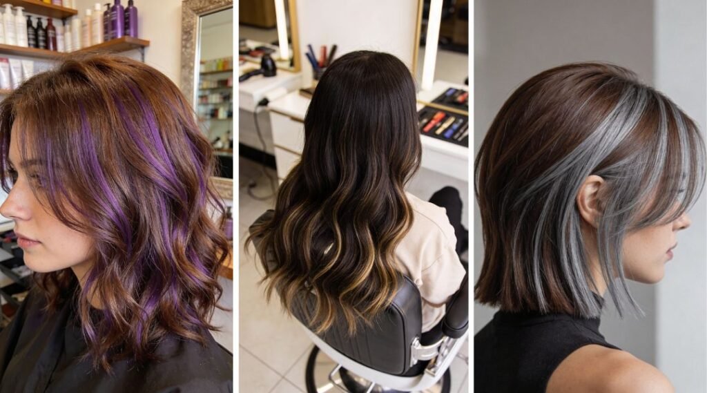 brown hair highlight ideas