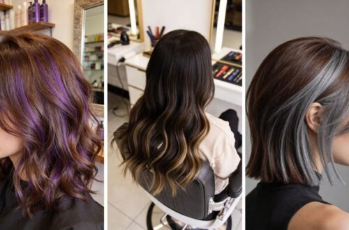 brown hair highlight ideas